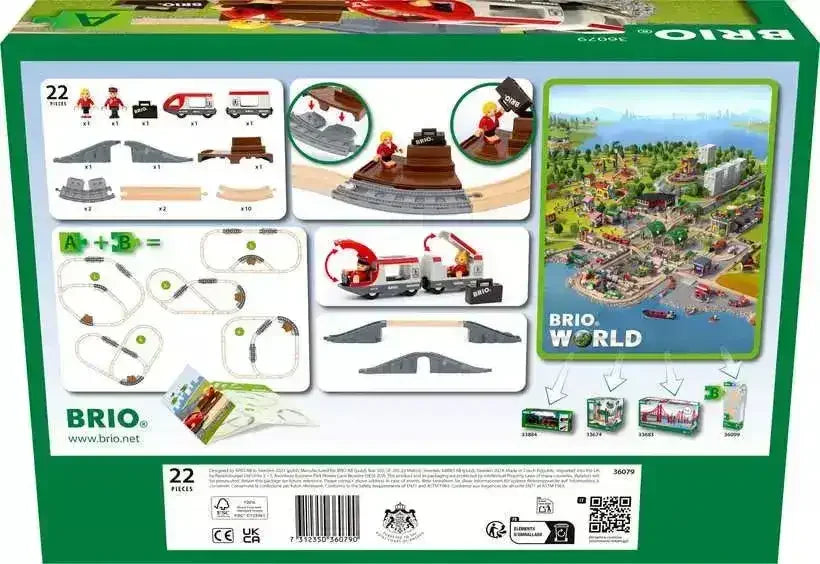 Brio | Starter Travel Train Set 22 pieces