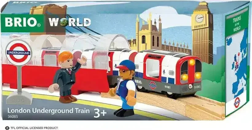 BRIO - London Underground Train 7 pieces - Toybox Tales