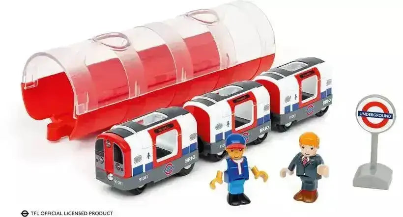 BRIO - London Underground Train 7 pieces - Toybox Tales