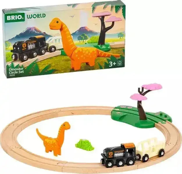 Brio - Dinosaur Circle Set 12 pieces - Toybox Tales