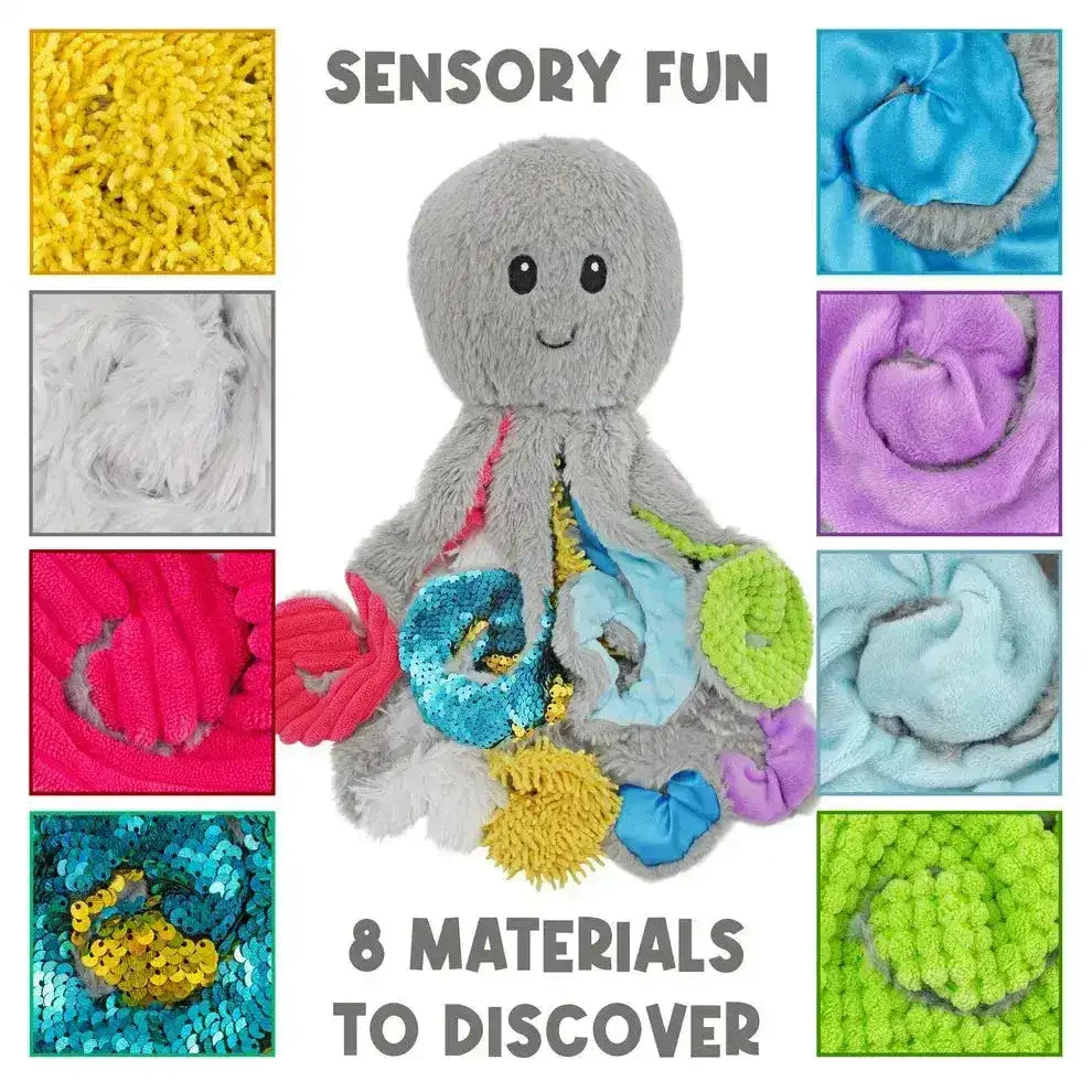 Meavia | Quiggly the Weighted Sensory Octopus - Large - Toybox Tales