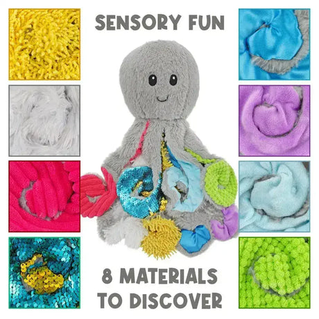 Meavia | Quiggly the Weighted Sensory Octopus - Large - Toybox Tales