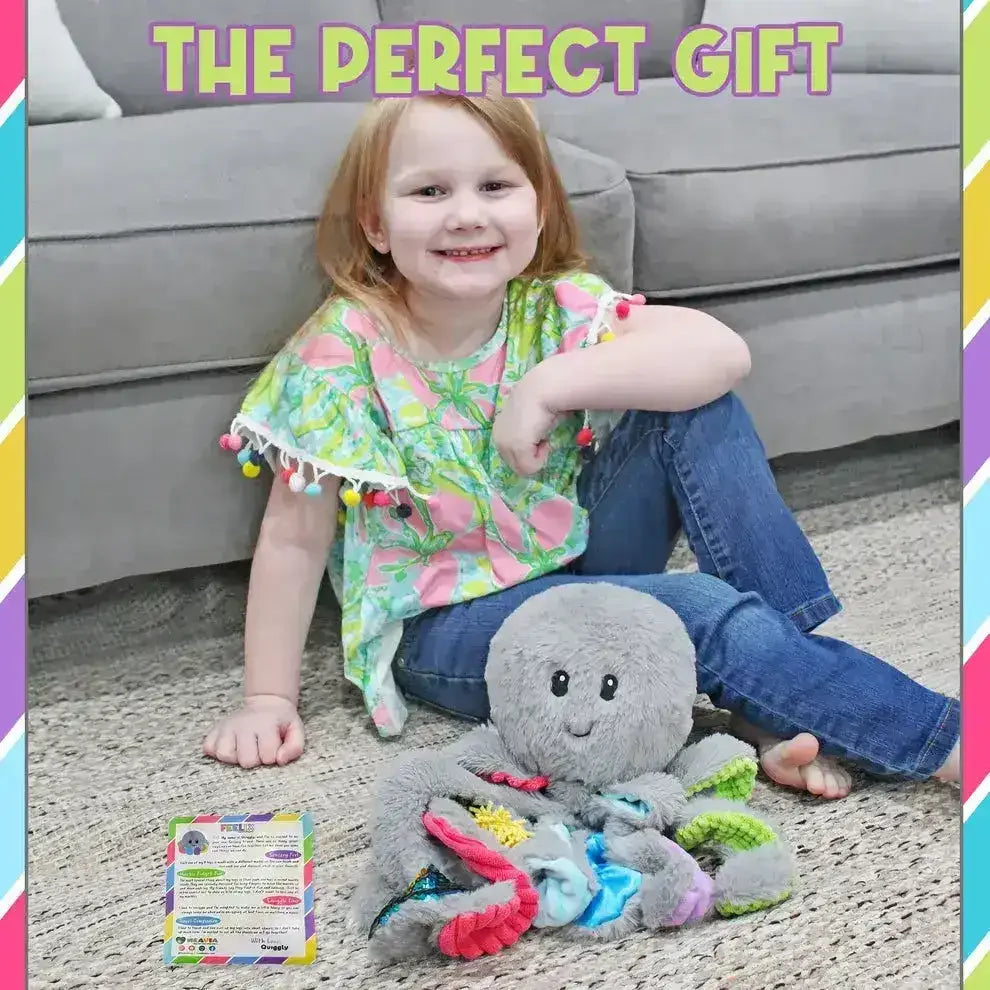 Meavia | Quiggly the Weighted Sensory Octopus - Large - Toybox Tales