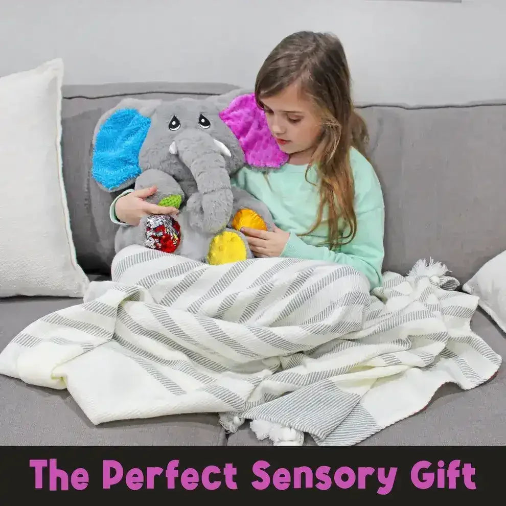 Meavia | Ellie the Weighted Sensory Elephant - Toybox Tales