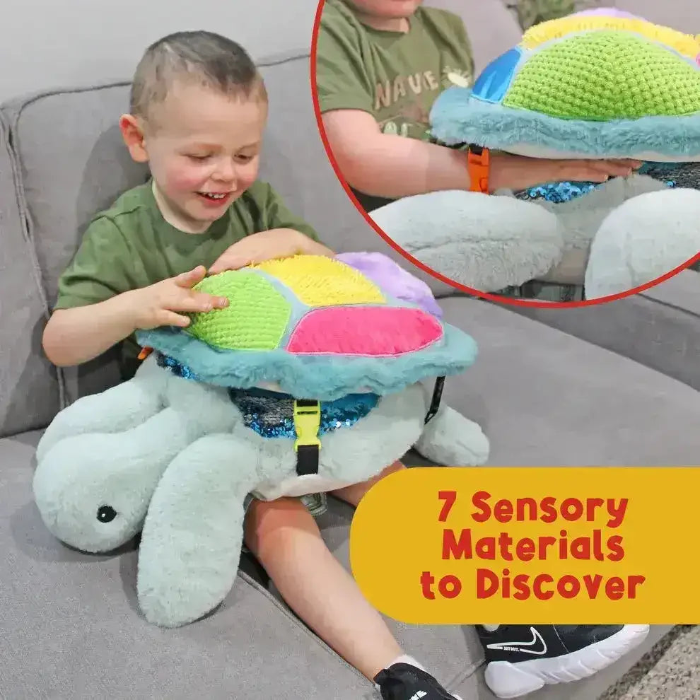 Meavia | Sunny the Weighted Sensory Turtle - Toybox Tales