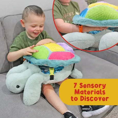 Meavia | Sunny the Weighted Sensory Turtle - Toybox Tales