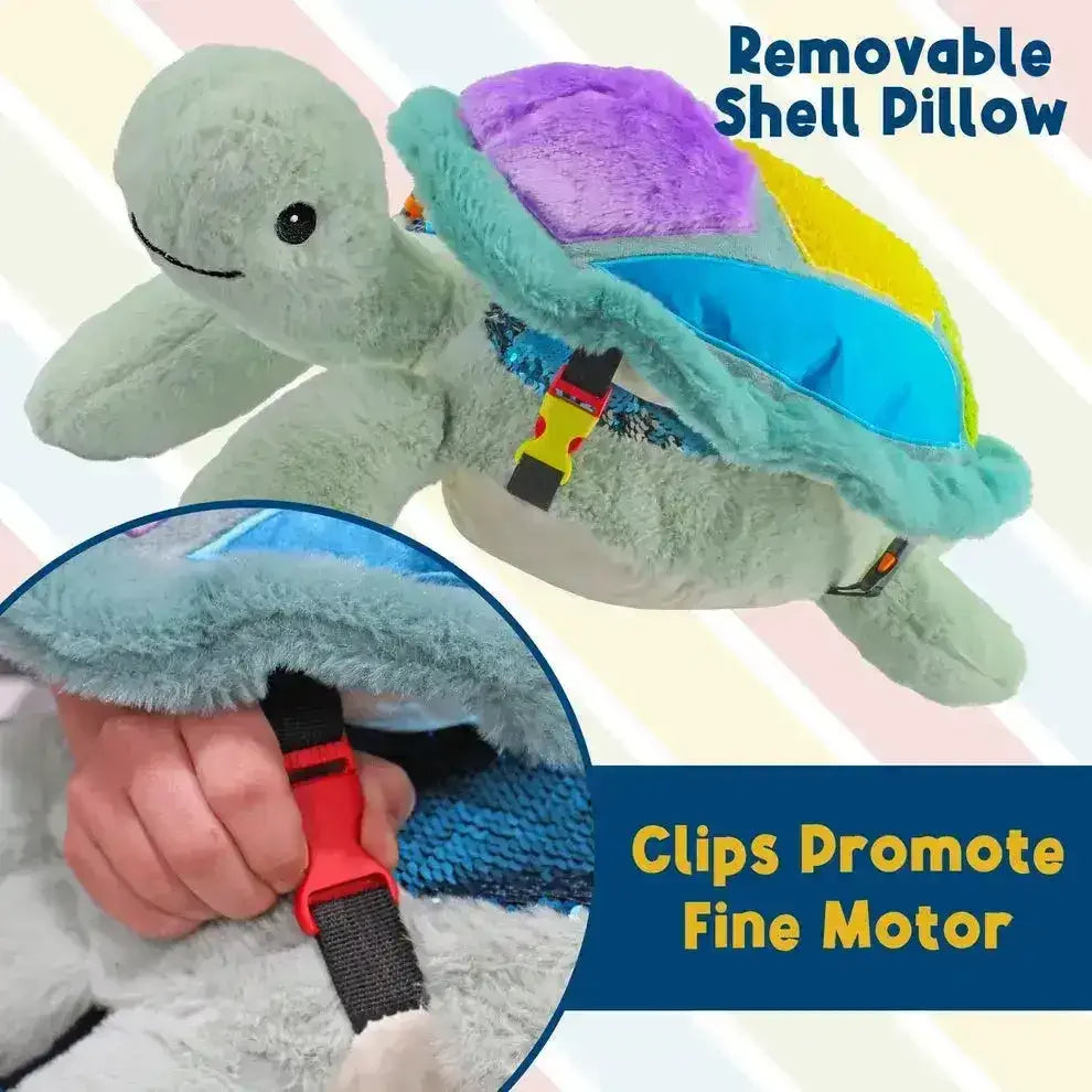 Meavia | Sunny the Weighted Sensory Turtle - Toybox Tales