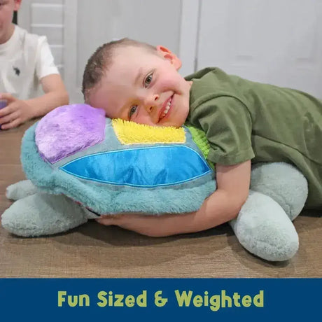 Meavia | Sunny the Weighted Sensory Turtle - Toybox Tales