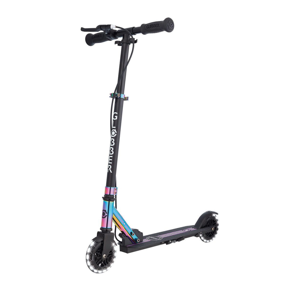 Globber Flow Element Junior Lights - Neochrome