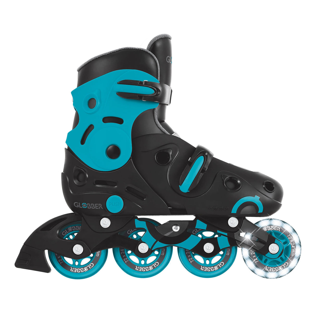 Globber Go Skates Lights Size 34-37