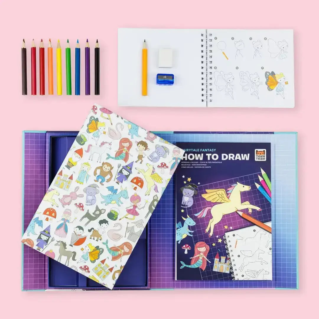 How to draw - Fairytale Fantasy - Toybox Tales