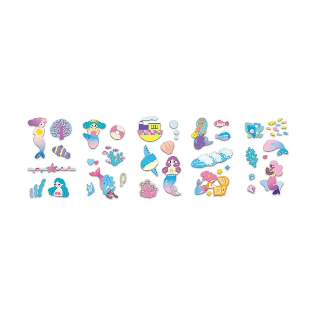 Avenir Nail Stickers and Tattoos - Mermaids - Avenir - Toybox Tales