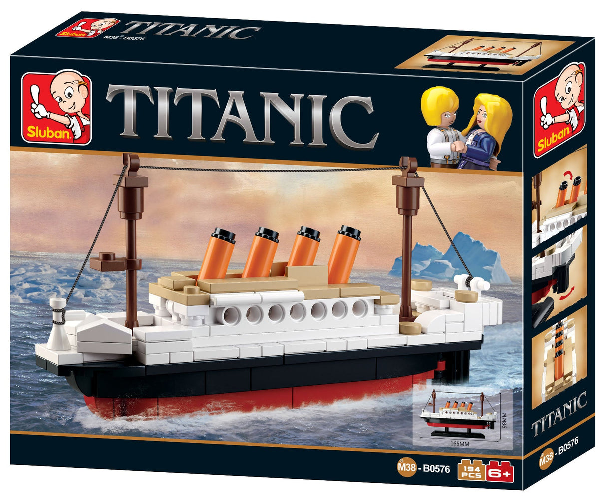 Sluban Titanic Small 194 Pcs - Toybox Tales