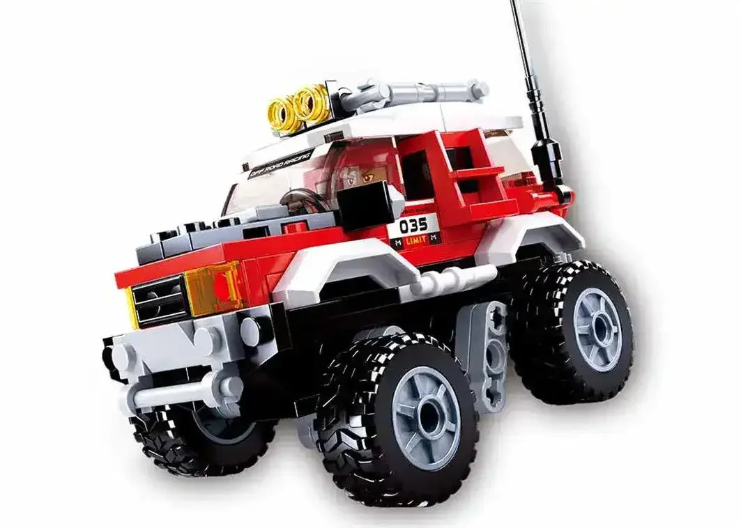 Sluban | Car Club Offroad Red 145 Pcs - Toybox Tales