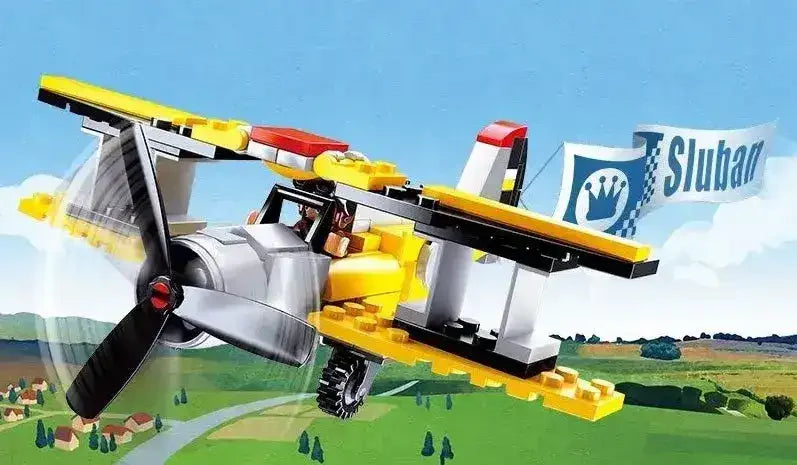 Sluban | Aviation Biplane 120 Pcs - Toybox Tales