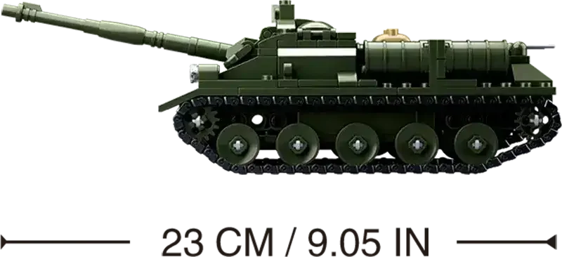 Sluban | WW2 Su-85 Tank Destroyer 338 Pcs - Toybox Tales