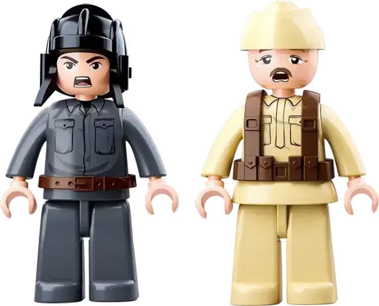 Sluban | WW2 Su-85 Tank Destroyer 338 Pcs - Toybox Tales