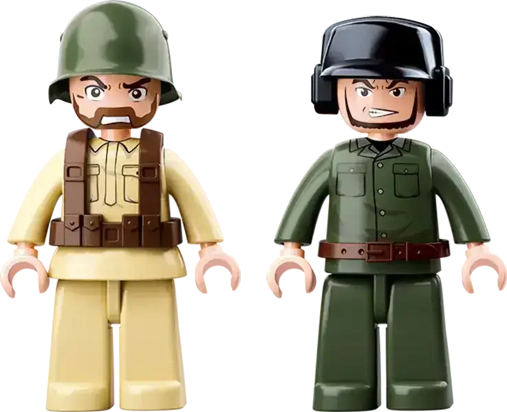 Sluban | WW2 Tank Panzer 2 - Toybox Tales