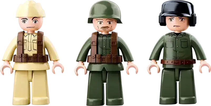 Sluban | WW2 Half Track Sd.Kfz.251 K18 - Toybox Tales