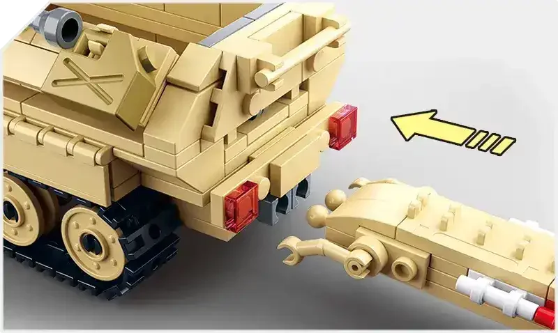 Sluban | WW2 Half Track Sd.Kfz.251 K18 - Toybox Tales