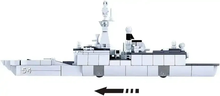 Sluban | Model Bricks Frigate 054A Scale 1:450 457 Pcs - Toybox Tales