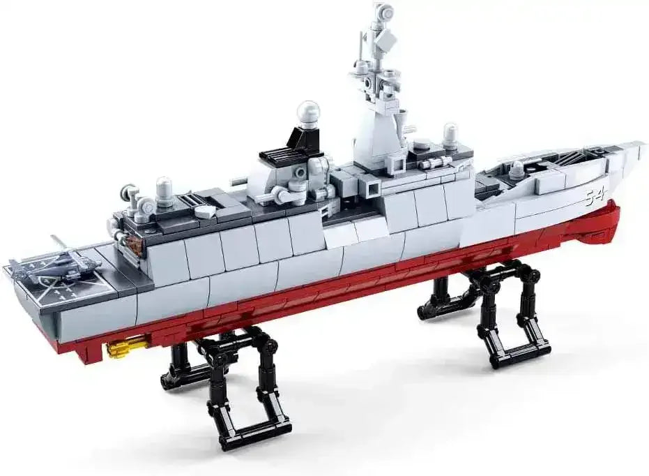 Sluban | Model Bricks Frigate 054A Scale 1:450 457 Pcs - Toybox Tales