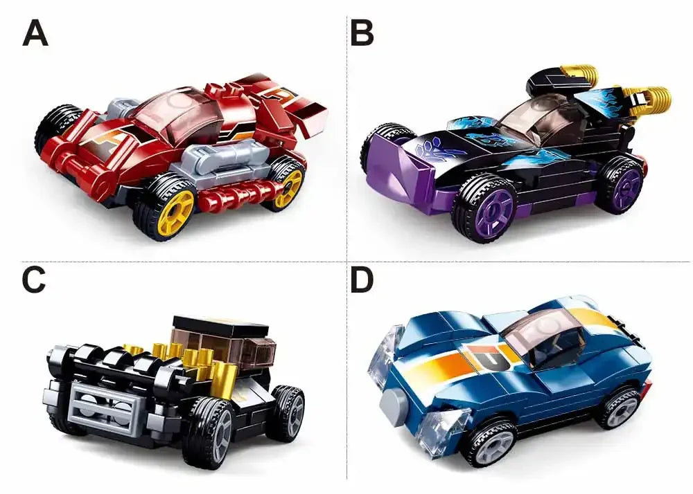 Sluban | Power Bricks Pull Backs Cars