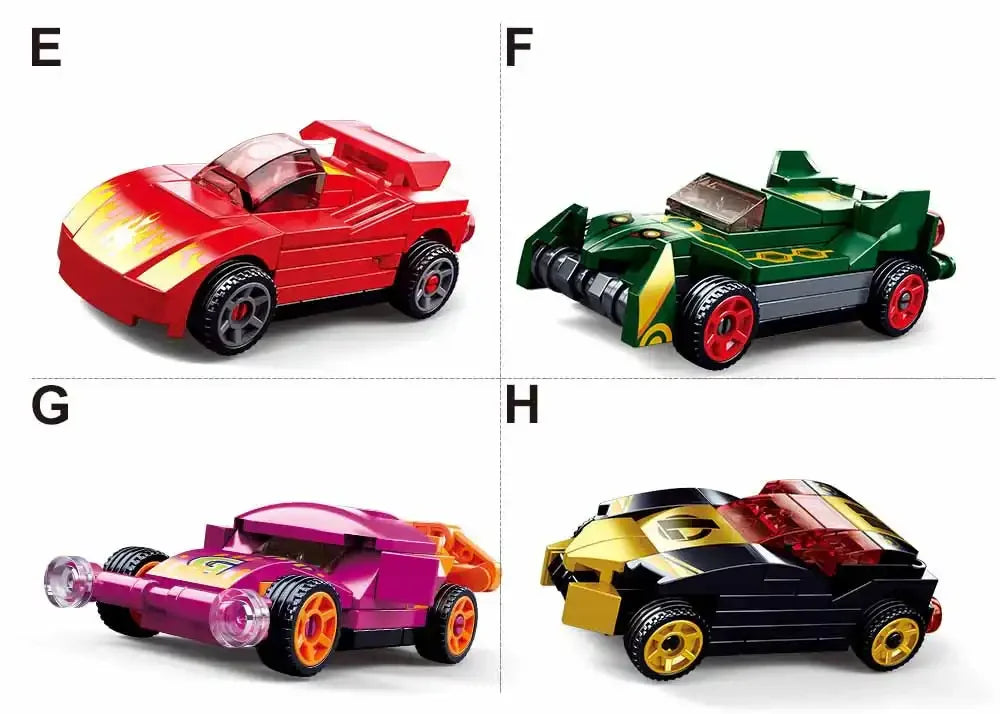 Sluban | Power Bricks Pull Backs Cars