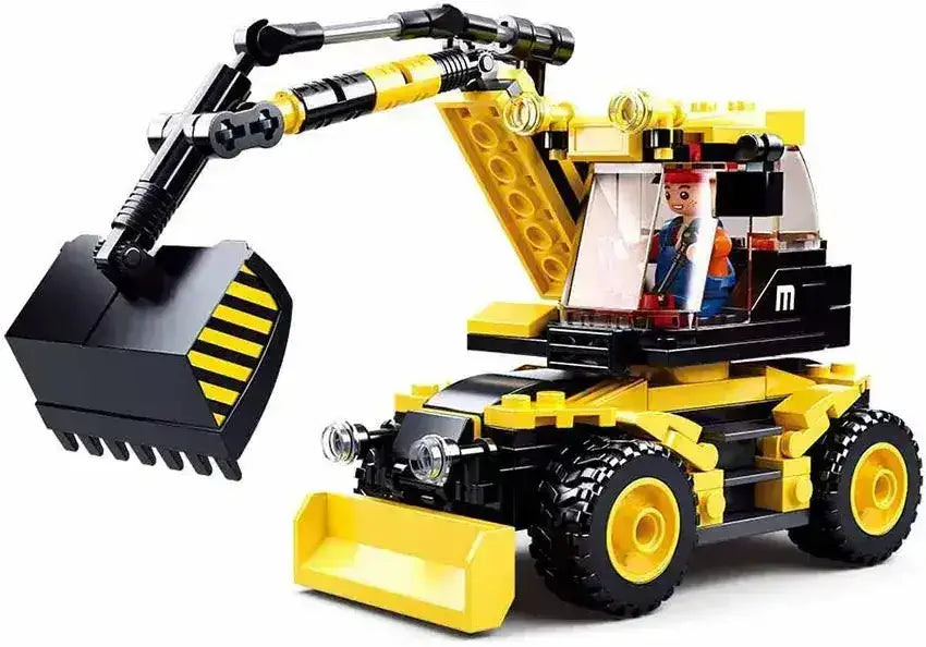 Sluban | Town Excavator/Lifter 195 Pcs - Toybox Tales