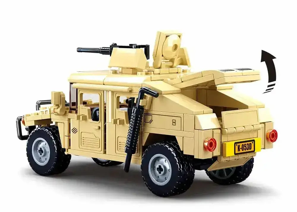 Sluban | Model Bricks Hummer H2 Assault Vehicle 265 Pcs - Toybox Tales