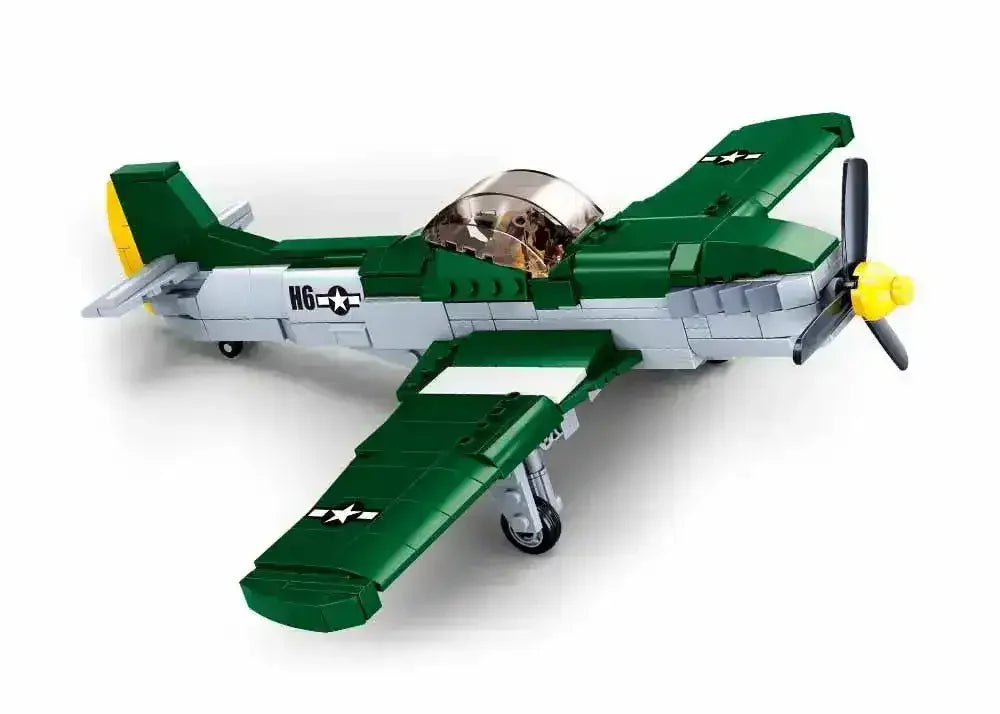 Sluban | WW2 P51D Fighter 323 Pcs - Toybox Tales
