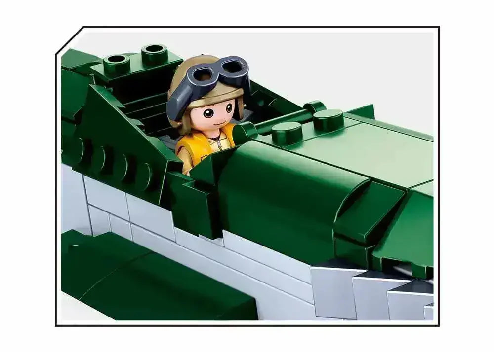 Sluban | WW2 P51D Fighter 323 Pcs - Toybox Tales