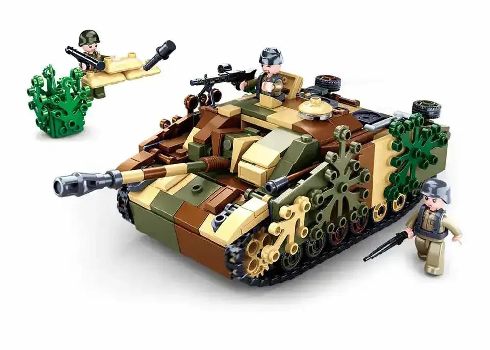 Sluban | WW2 Stug Iii Armoured Fighting Vehicle 524 Pcs - Toybox Tales