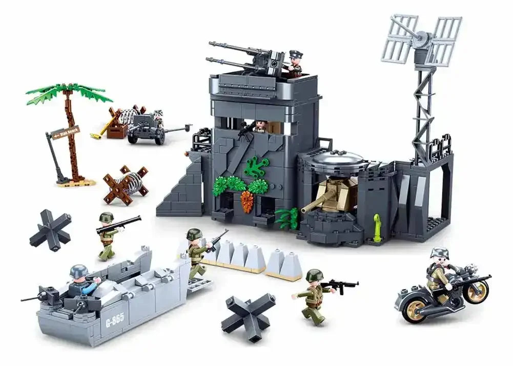 Sluban | WW2 The Atlantic Wall 765 Pcs - Toybox Tales