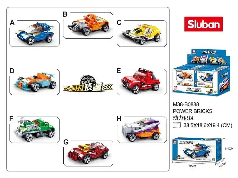 Sluban | Pullbacks Mark 2 - Toybox Tales