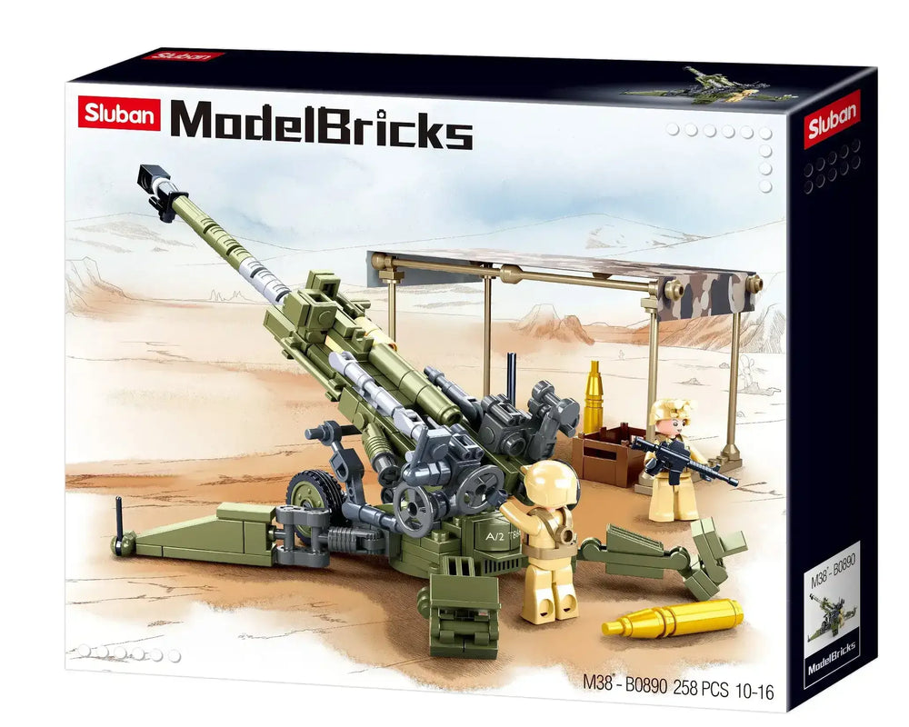 Sluban | Model Bricks M777 Howitzer 258 Pcs - Toybox Tales