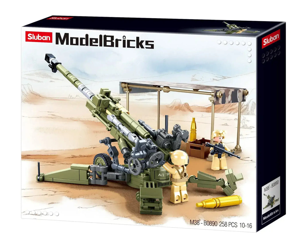 Sluban | Model Bricks M777 Howitzer 258 Pcs - Toybox Tales