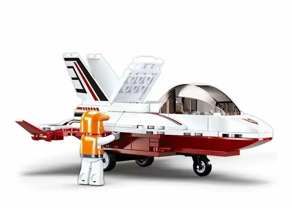 Sluban | Space Saturn Interplanetary Vehicle 115 Pcs - Toybox Tales