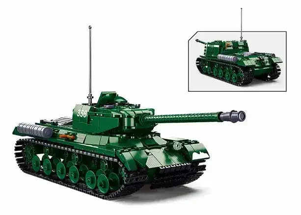 Sluban | Army Battle Of Budapest - Is2  Heavy Tank 845 Pcs - Toybox Tales