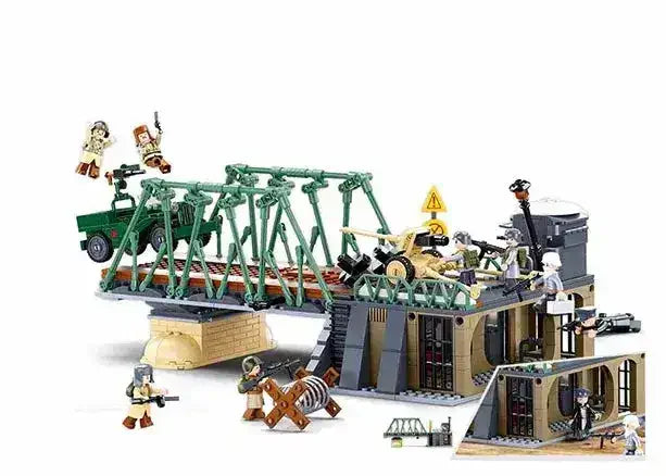Sluban | Army | Battle Of Budapest - The Winter Counter Attack 769 Pcs - Toybox Tales