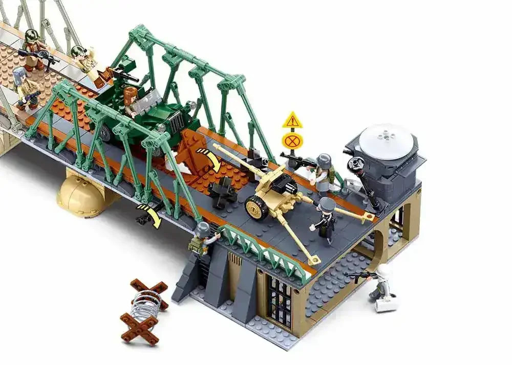 Sluban | Army | Battle Of Budapest - The Winter Counter Attack 769 Pcs - Toybox Tales