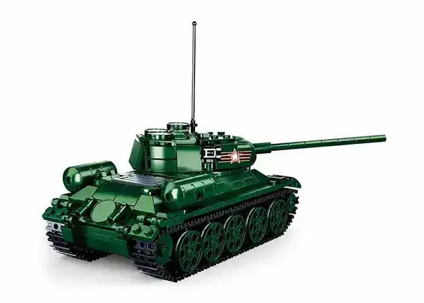 Sluban | Model Bricks T34-85 Tank 497 Pcs - Toybox Tales