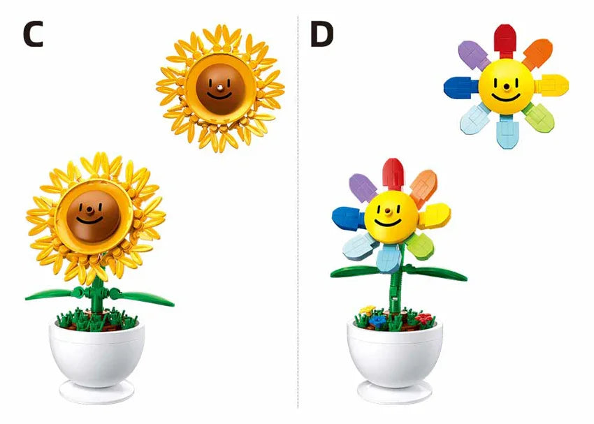 Sluban | Flowers | Potted Plants Life Flowers (Assorted)