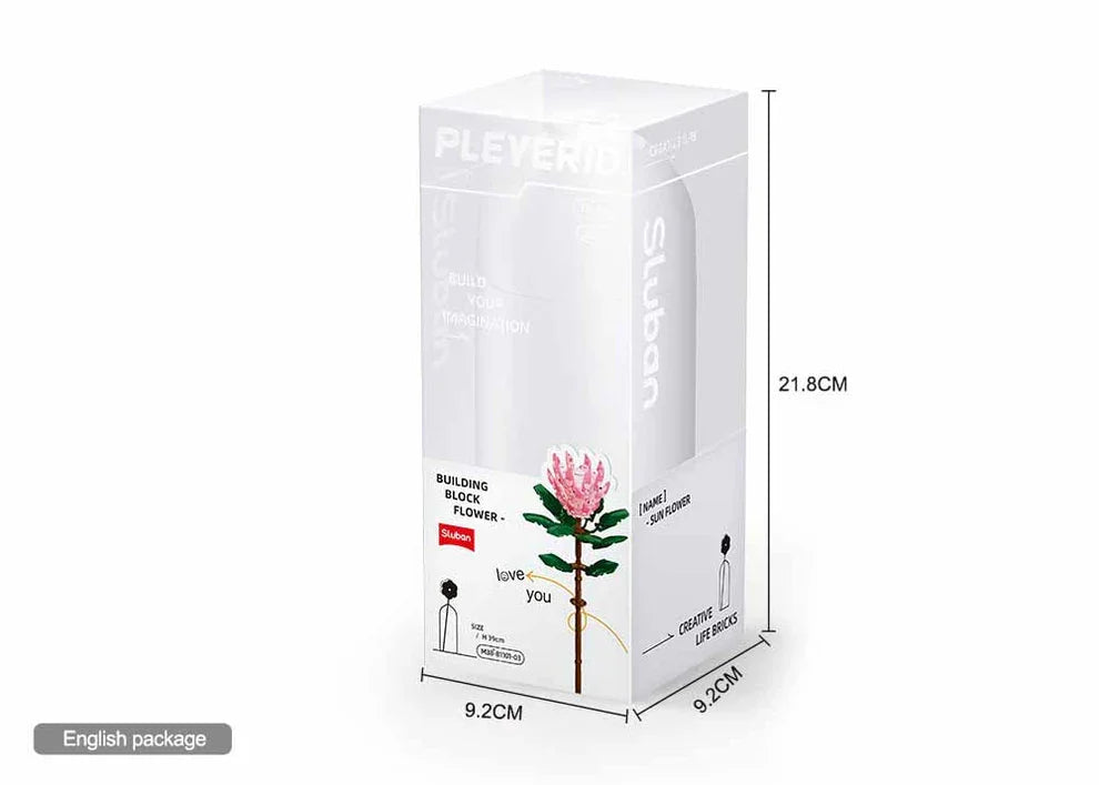 Sluban | Flowers | Protea Cynaroides 258pcs