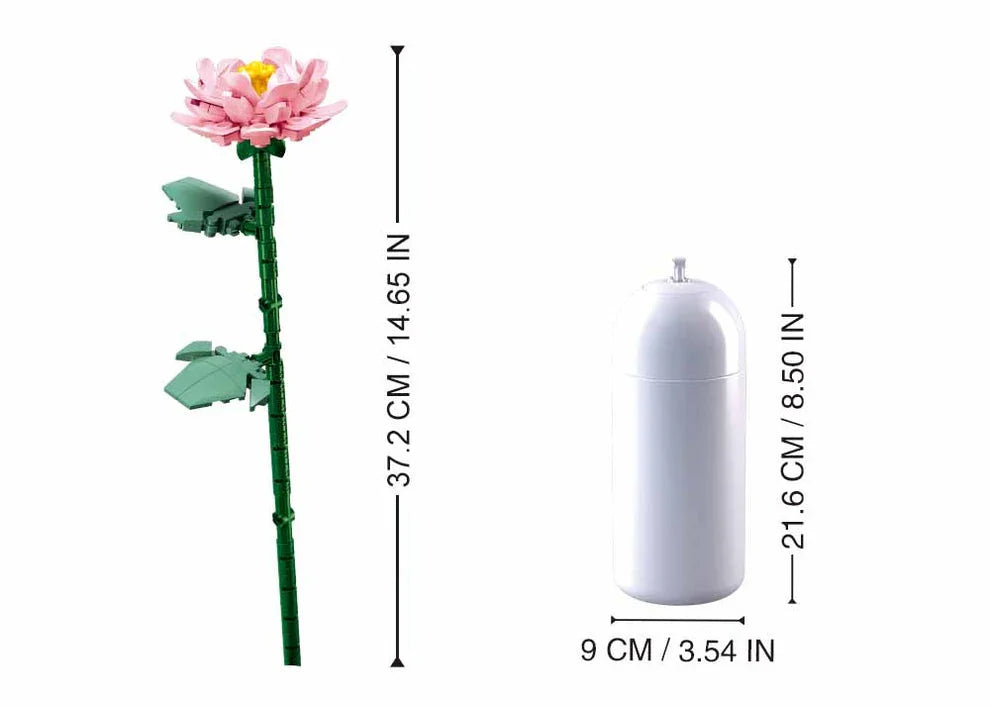 Sluban | Flowers | Peonies 224pcs