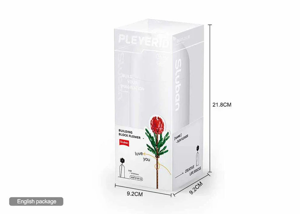 Sluban | Flowers | Tibouchina Urvilleana 251pcs