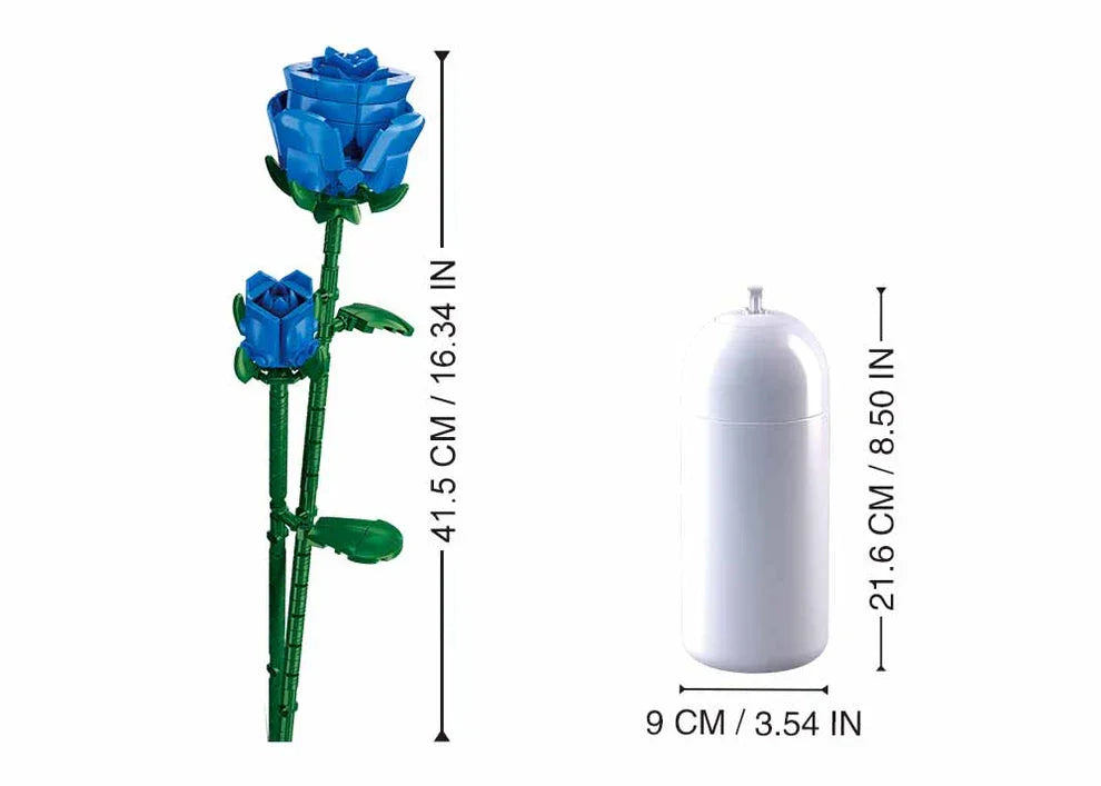 Sluban | Flowers | Blue Rose 238pcs