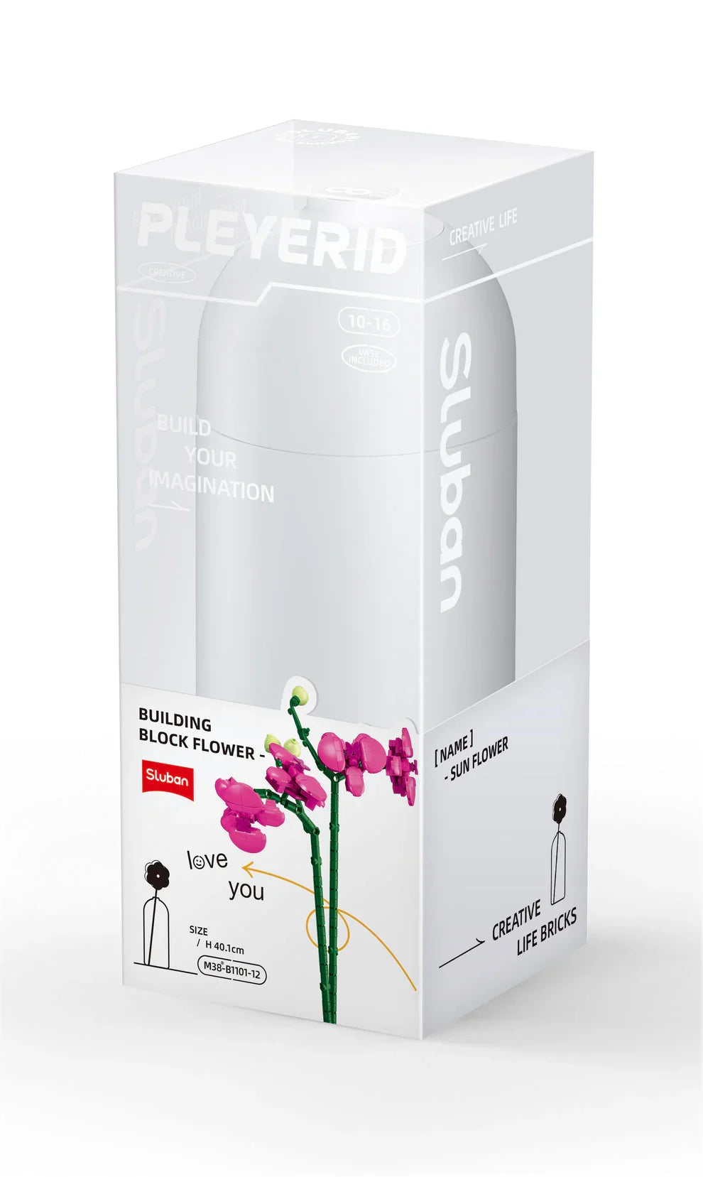 Sluban | Flowers | Butterfly Orchid 261pcs