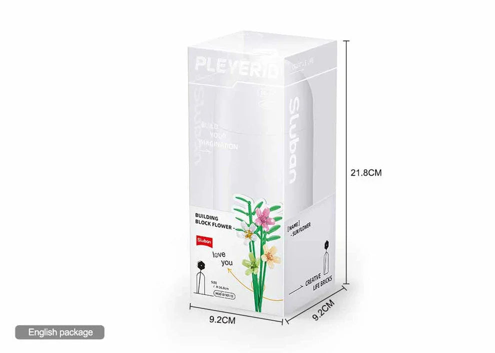 Sluban | Flowers | Freesia 241pcs