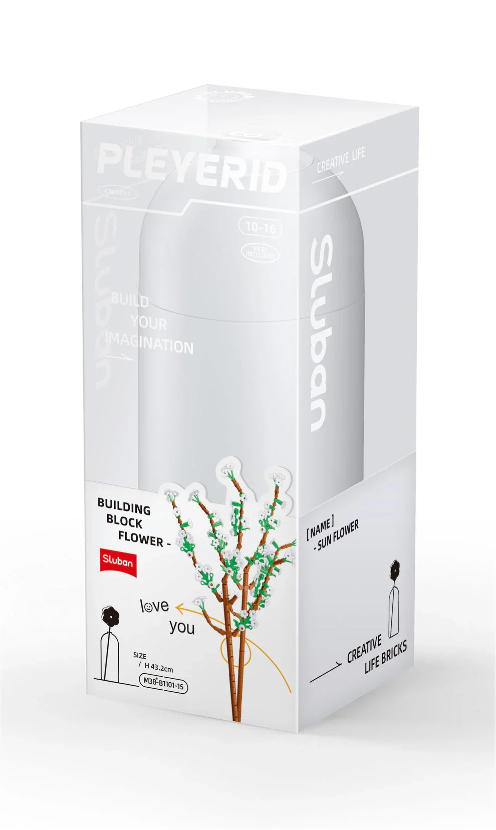 Sluban | Flowers | Fontanesia 269pcs